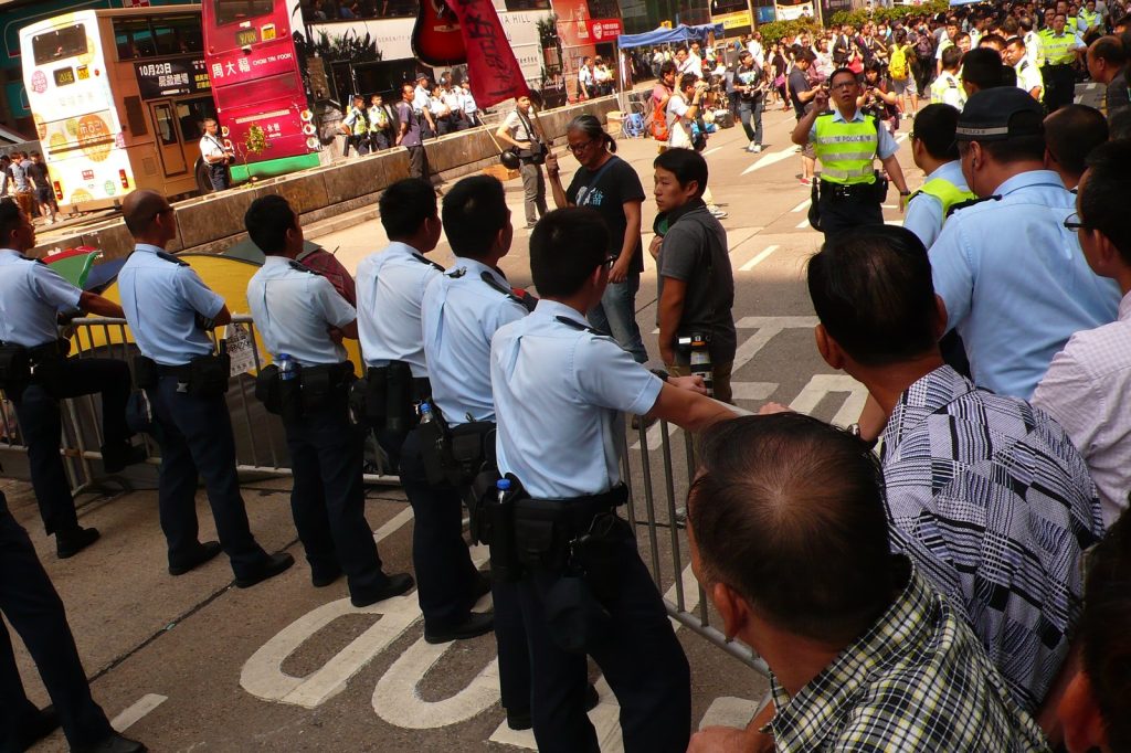 Hong Kong Protesters March on Christmas Against Security Law