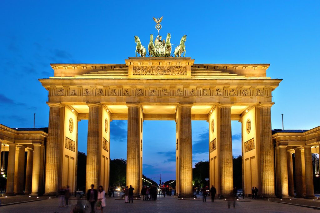 30,000 Rally at Brandenburg Gate Against Russia