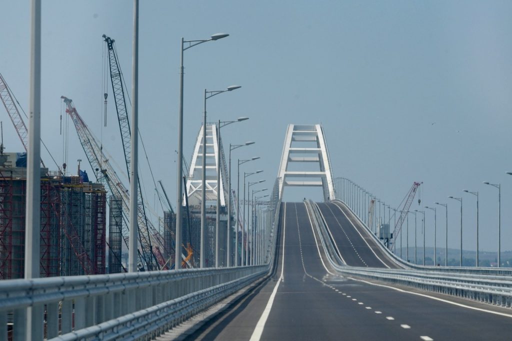 Crimean Bridge Hit by Truck Bomb, Killing Five People Instantly