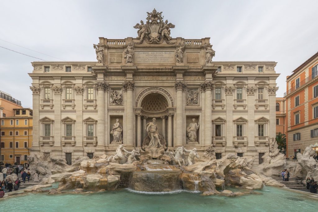 Activists Turn Trevi Fountain Black in Environmental Protest Stunt