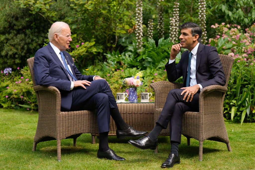 Biden Hosts Sunak for Two-Day US-UK Talks