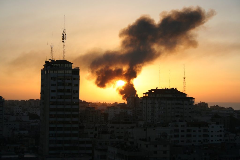 Israeli Airstrikes Kill 2 Hostages, Wound 8 in Gaza