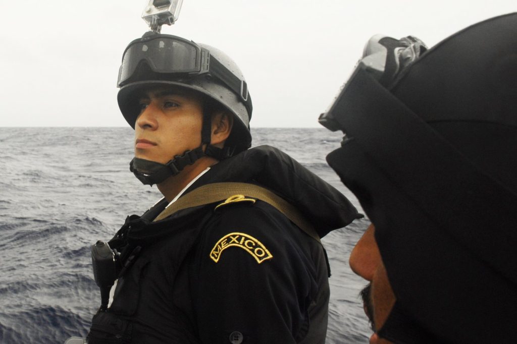 Search Continues for Two Missing Mexican Navy Crew After Crash