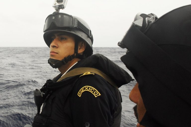 Search Continues for Two Missing Mexican Navy Crew After Crash