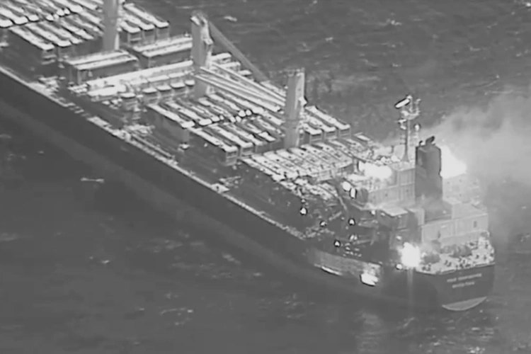 Houthi Missile Strike Kills Crew Members on Red Sea Cargo Ship