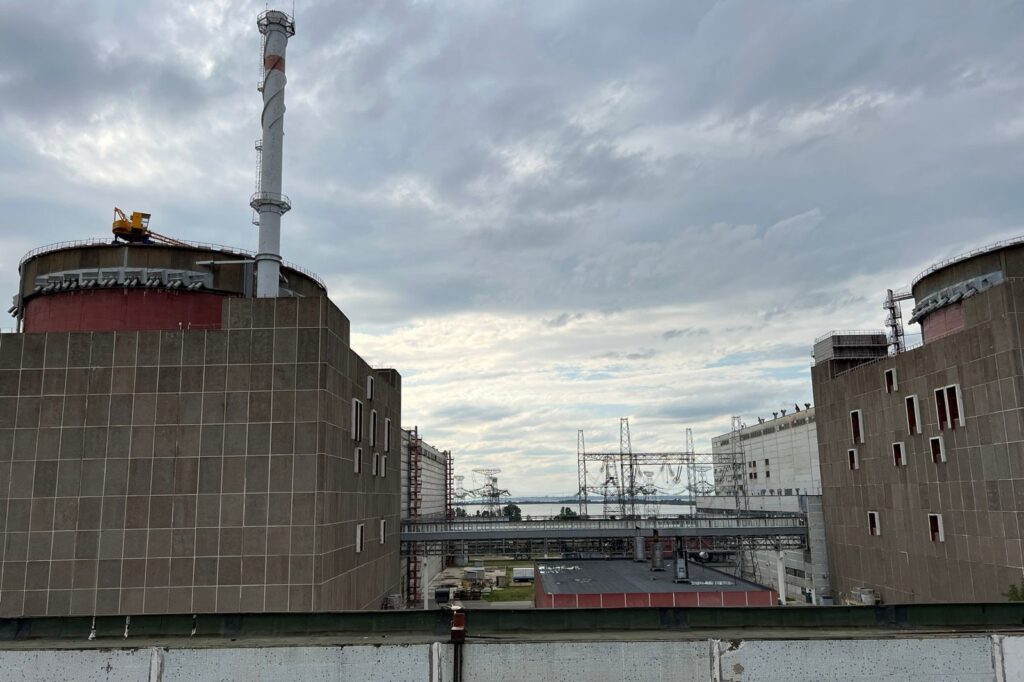 Drone Strike Targets Zaporizhzhia Nuclear Power Plant in Ukraine Region