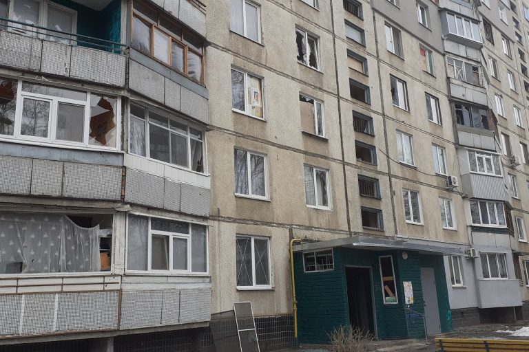 Russian Drone Strikes Residential Building in Kharkiv During Ceasefire