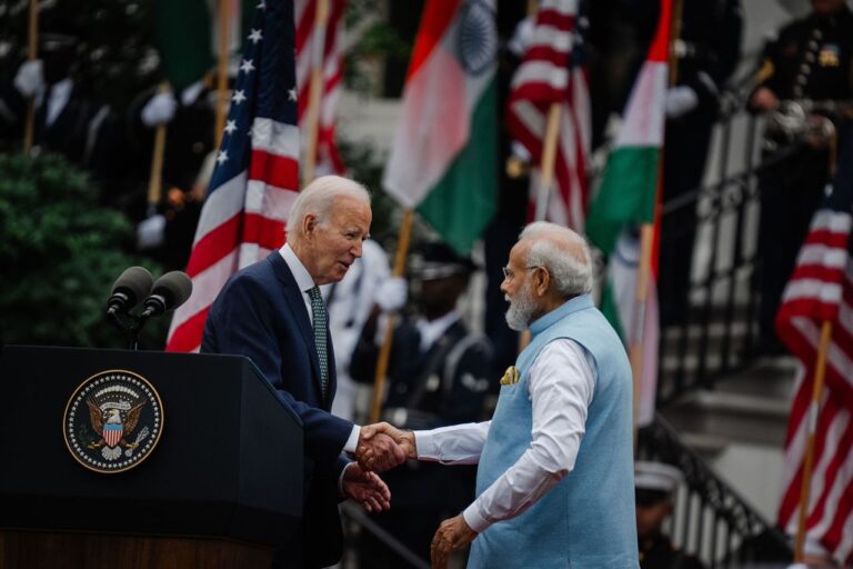 Biden Presses Modi for Harder Line on Russia