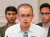 Trump Pardons Binance Founder Changpeng Zhao After Prison Term Changpeng Zhao stands before microphones outside court after receiving a presidential pardon from Donald Trump.