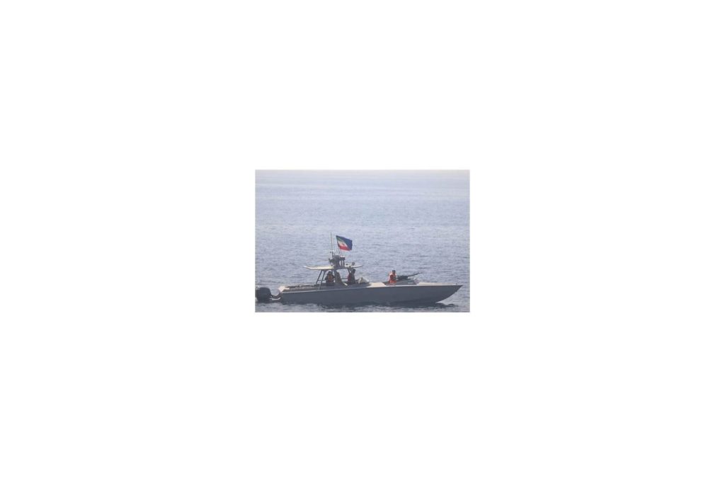 Irans IRGCN Patrols Strategic Strait of Hormuz Waterway Narrowly