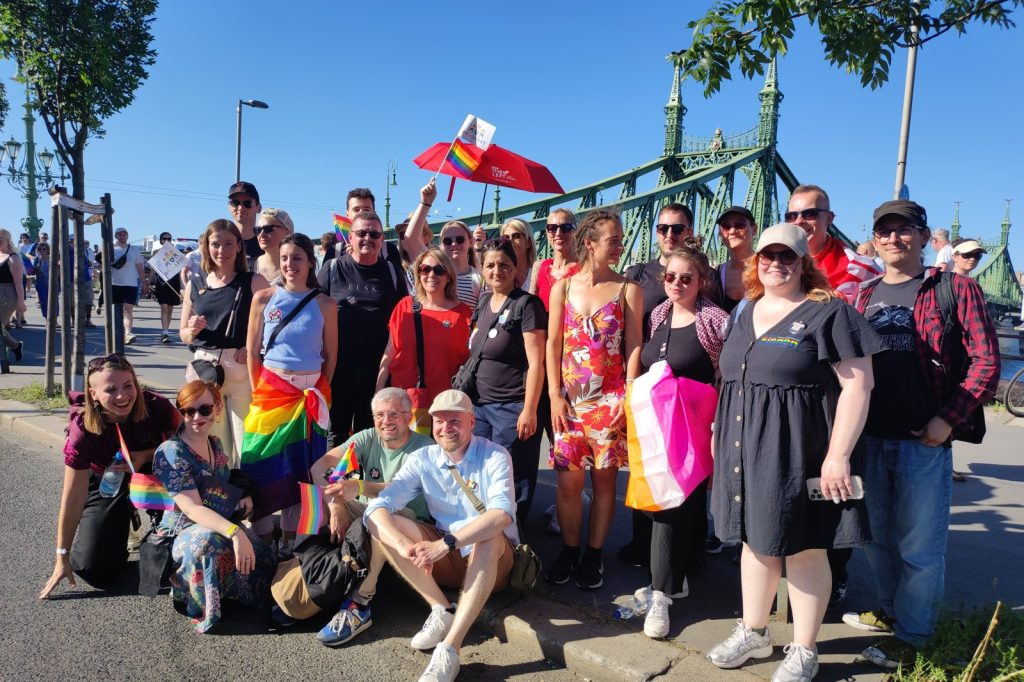 Over 10,000 march in Budapest Pride after Orbans election loss