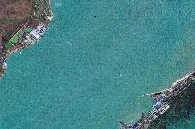 Russia Halts Azov Sea Commercial Shipping After Ukraine Drone Strikes