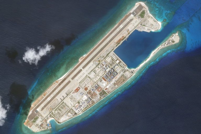 China bolsters South China Sea fortifications and Philippines’ military