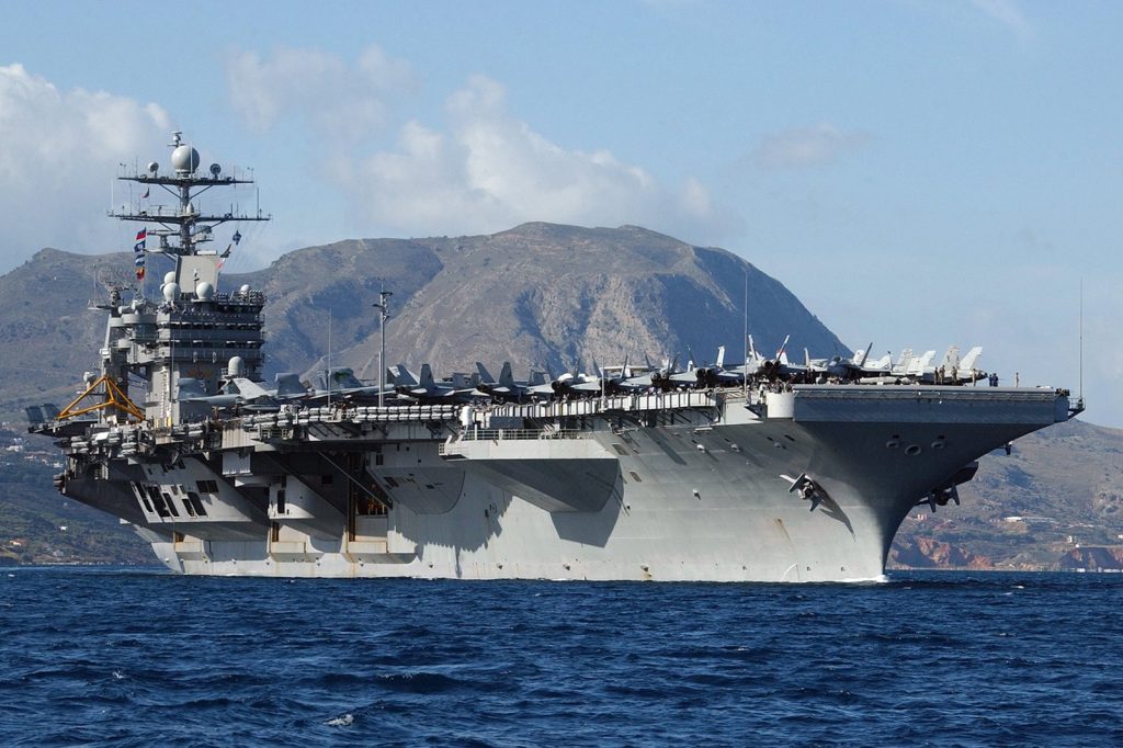US Military Deploys Aircraft Carriers to Persian Gulf in May 2025
