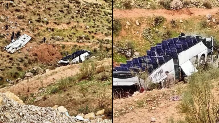 Five Killed, 35 Injured in Jordan Mountain Bus Crash