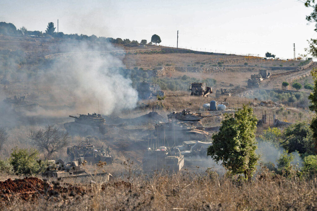 Photo: Destroyed buildings in Lebanon war zone - illustrating article '2026 Lebanon war'