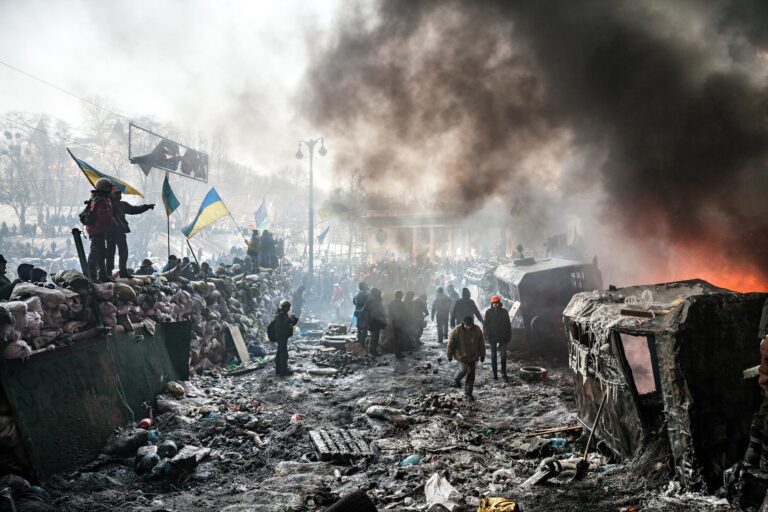 Russian strikes hit western Ukraine as offensive widens.