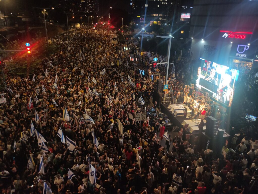 2.5 Million Israelis Strike for Gaza Hostage Deal