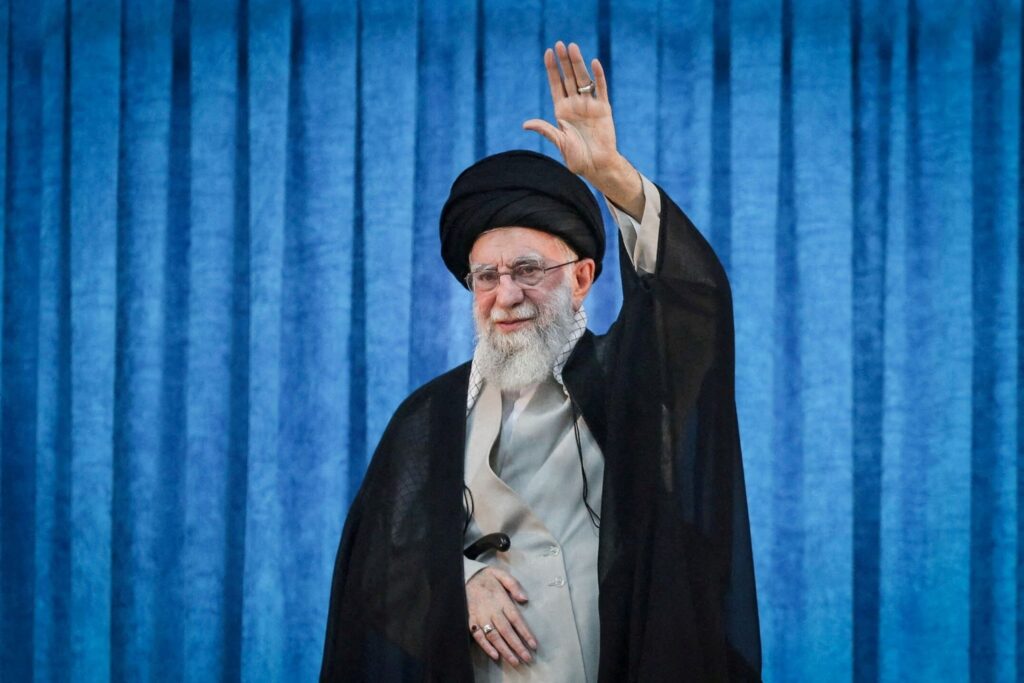 Smoke rises from a military site in Iran after US and Israeli airstrikes on February 28, 2026.