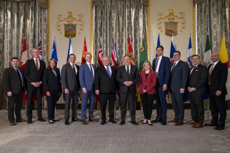 Canada’s Premiers Forge United Front on National Policy
