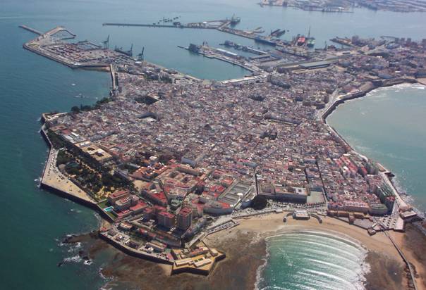 Ceuta City Skyline