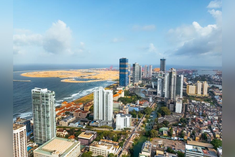 Colombo Skyline Financial District