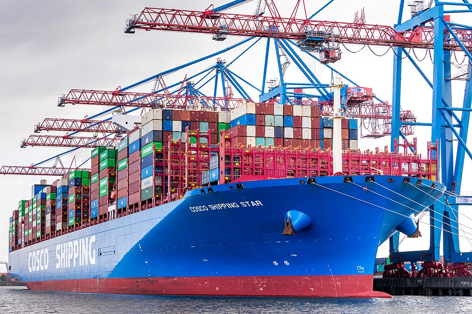 Cosco Shipping Container Ship