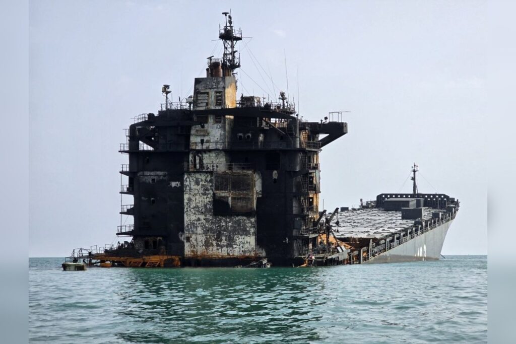 Destroyed Naval Vessel