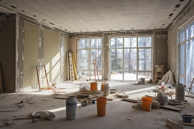 Home Renovation In Progress