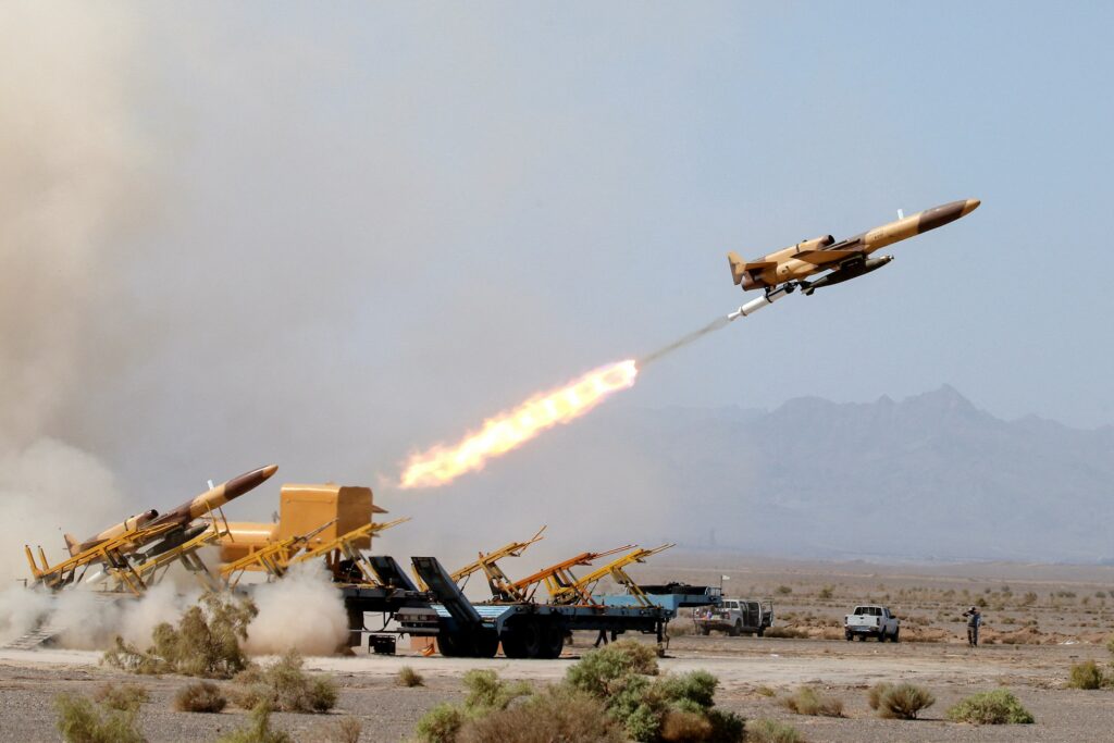 Iran Launched Ballistic Missiles After Drone