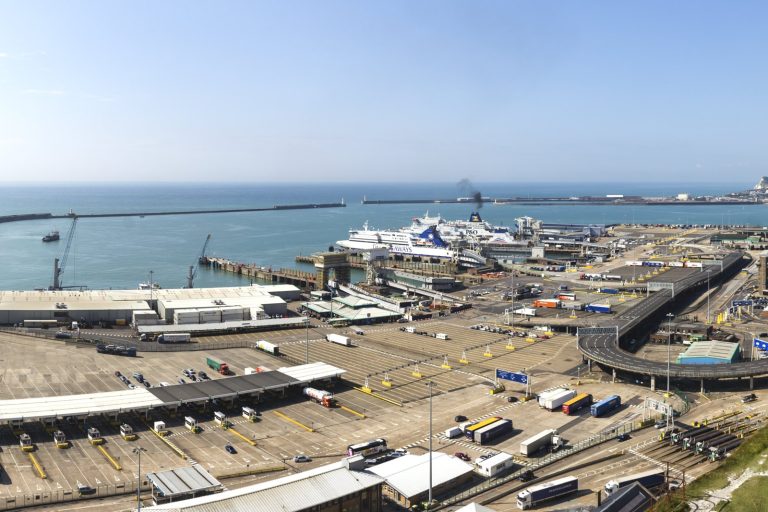 UK government condemns masked protesters blocking Dover port
