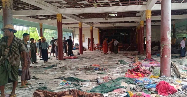 Myanmar military airstrike kills 14 at Buddhist monastery: reports