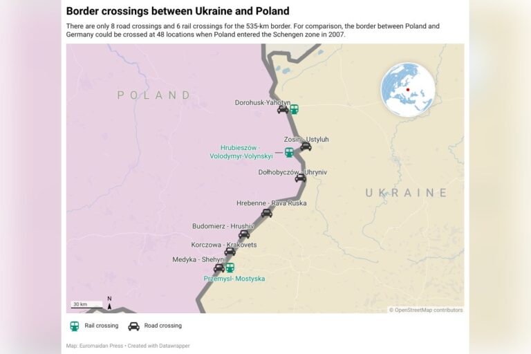 Poland-Ukraine relations cool as refugee welcome fades and tensions rise