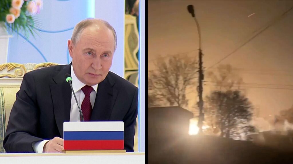 Putin Faces Escalating Drone Attacks Russian