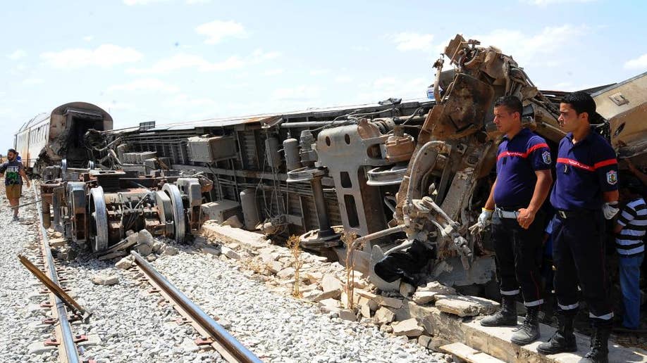 Tunisia Train Crash Kills Injures Near