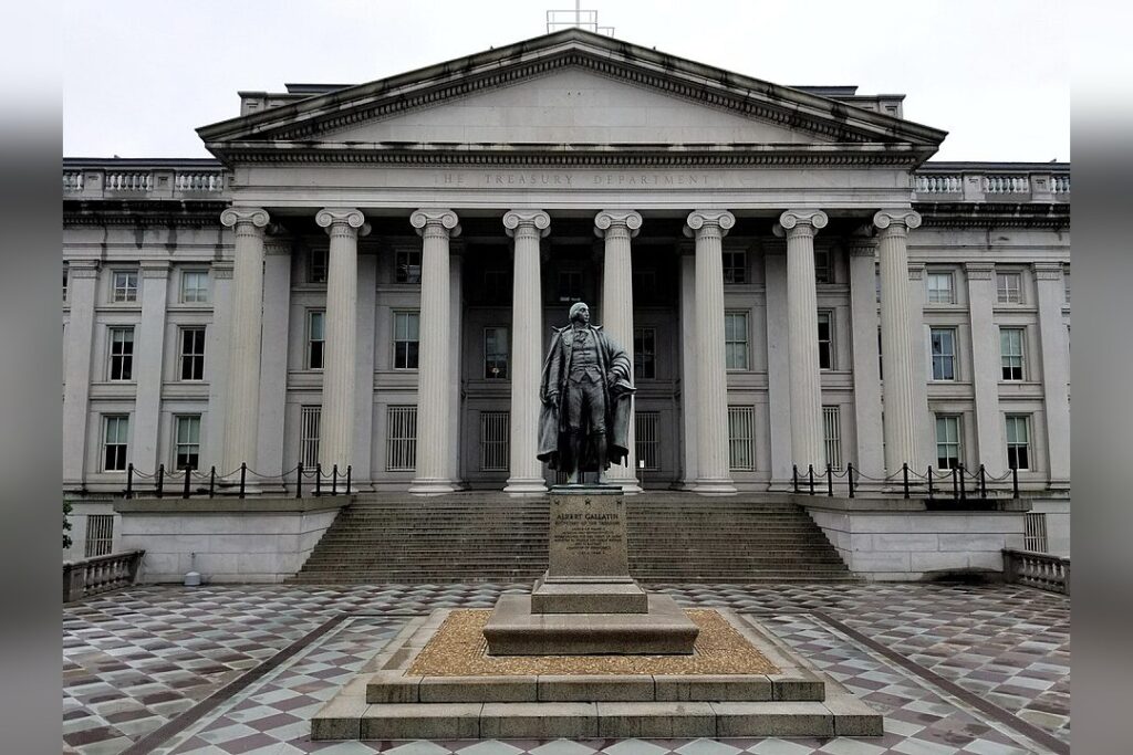 U S Treasury Building