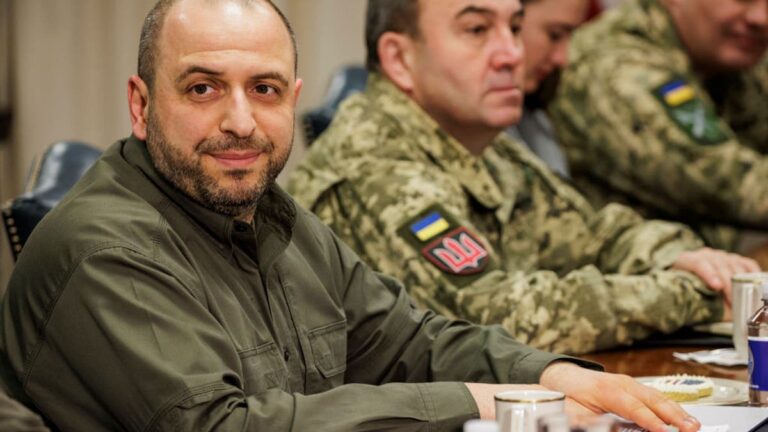 Ukraine’s Defense Minister Umerov Coordinates Long-Range Drone Strikes