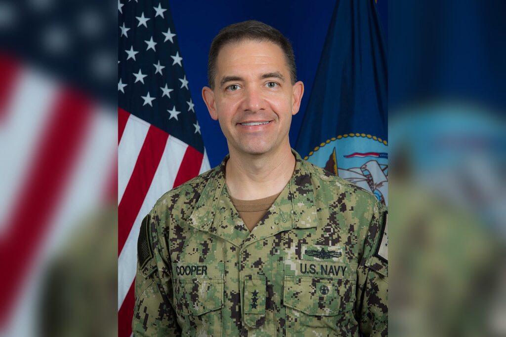Vice Admiral Brad Cooper