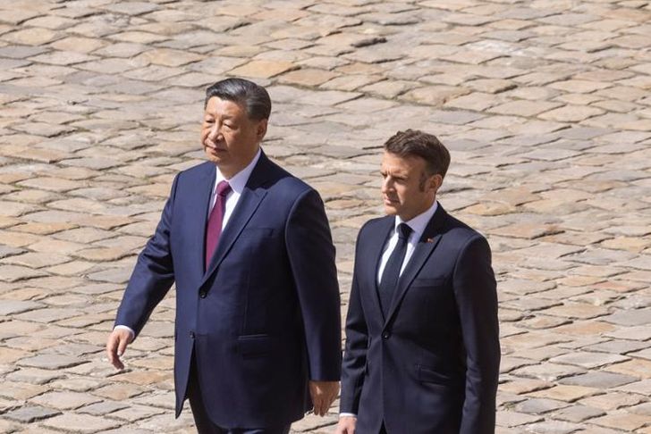 Xi Arrives In Paris For First Eu Visit In Five Years Am