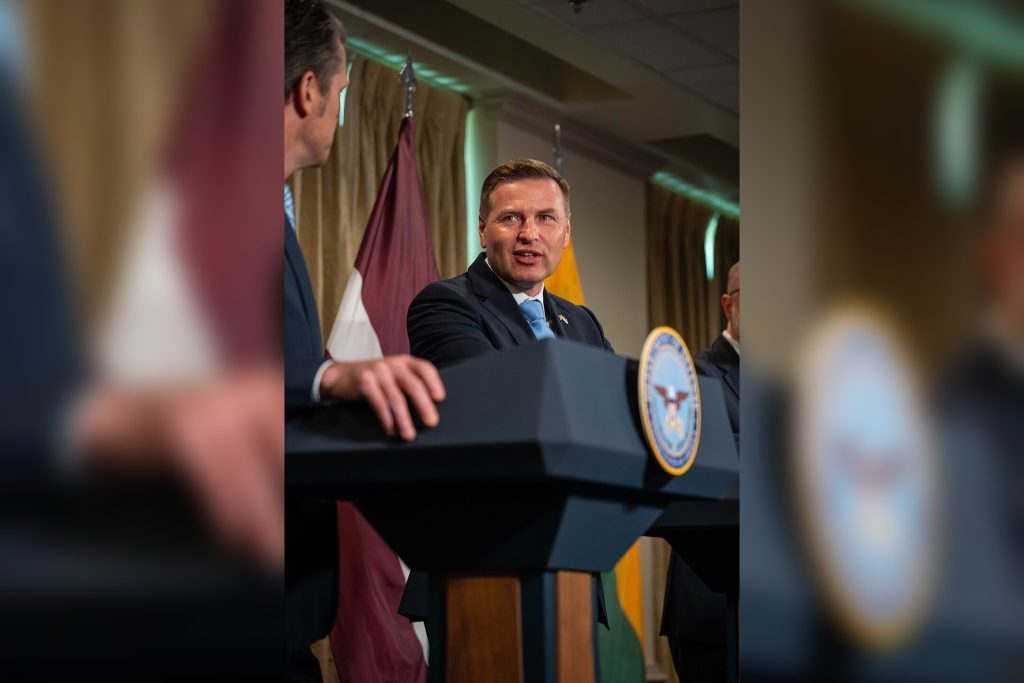 Defense Secretary Hegseth Speaking At Pentagon