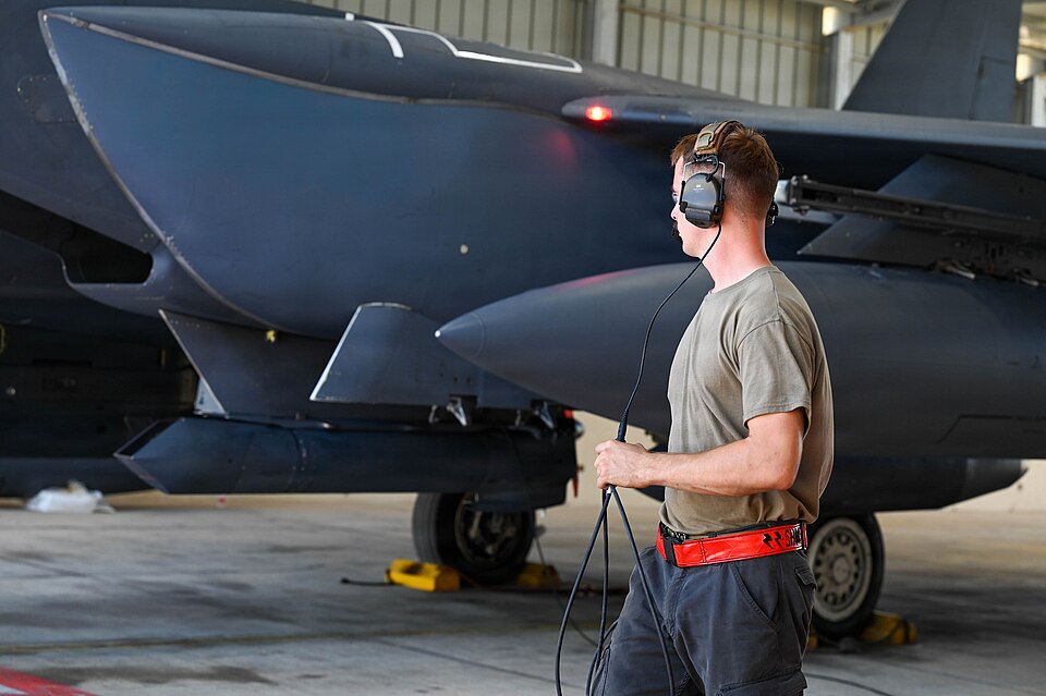 F 15E Strike Eagle Jet
