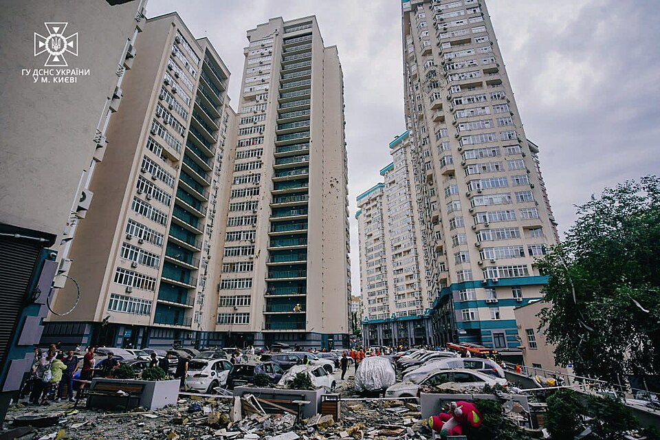 Kyiv Missile Attack Damage