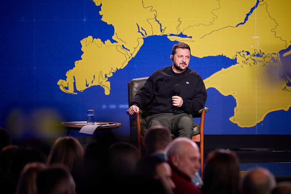 Modern Ukrainian President Press Conference
