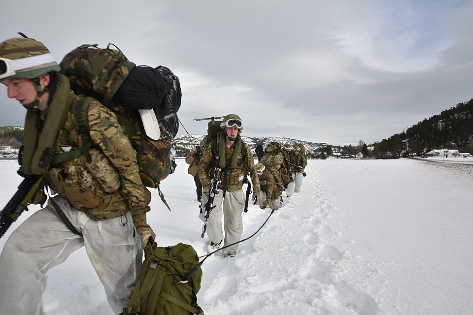 Nato Soldiers Arctic Tundra Norway
