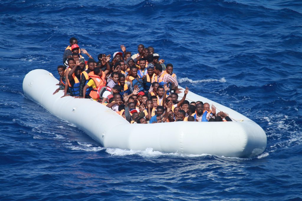 Sinking Migrant Ship